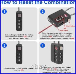 TSA Approved Gun Case Lockable for 1-4 Pistols, Waterproof Pistol Carrying Case