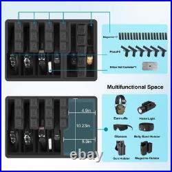 TSA Approved Gun Case for Pistol Holds Multiple Handguns Case Air Travel