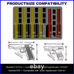 TSA Approved Gun Case for Pistol Holds Multiple Handguns Case Air Travel
