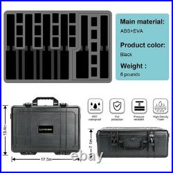 TSA Approved Gun Case for Pistol Holds Multiple Handguns Case Air Travel