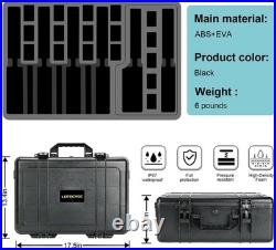 TSA Approved Gun Case for Pistol Holds Multiple Handguns Case Air Travel Har