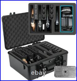 TSA Approved Gun Case for Pistol Holds Multiple Handguns Case Air Travel Hard Sh