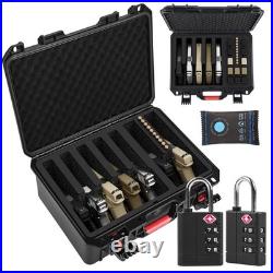 TSA Approved Hard Shell Gun Case for Multiple Handguns Waterproof, Dustproof