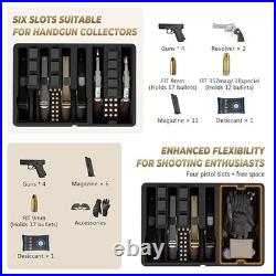 TSA Approved Hard Shell Gun Case for Multiple Handguns Waterproof, Dustproof