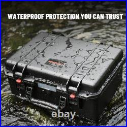 TSA Approved Hard Shell Pistol Case Waterproof Gun Case for Multiple Handguns