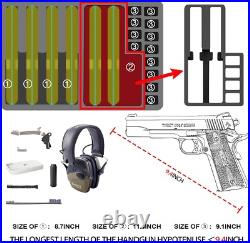 TSA Pistol Case for 6 Hand Guns Holds 6 Pistol Case & 24 Magazines, Pre-cut Ca TSA Pistol Case for 6 Hand Guns Holds 6 Pistol Case & 24 Magazines, Pre-cut Ca