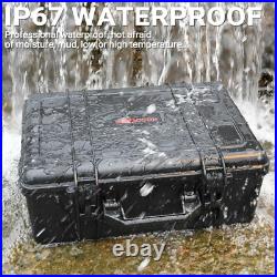 TSA Pistol Case for 6 Hand Guns Holds 6 Pistol Case & 24 Magazines, Pre-cut Ca TSA Pistol Case for 6 Hand Guns Holds 6 Pistol Case & 24 Magazines, Pre-cut Ca