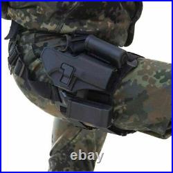 Tactical Combat Glock Holster Military Hunting Shooting Gun Case Leg Holsters