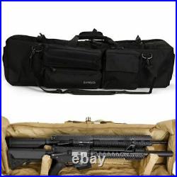 Tactical Dual Gun Bag Military Hunting Sniper Backpack Double Rifle Carry Huntin