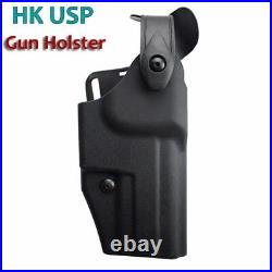 Tactical Gun Belt Holster HK USP Pistol Waist Case Right Hand Military Accessory