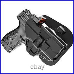 Tactical Gun Holster Military Belt Slide Gun Case Right Handed Polymer Shooting