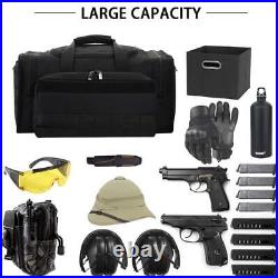 Tactical Gun RangeBag Shooting with Lockable Zipper and Heavy Duty Antiskid Feet