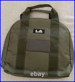 Tactical Pistol Case Padded 2 zipper, 5 Magazine Holder LA Police Gear
