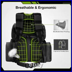 Tactical Range Backpack Bag for Gun and Ammo with Pistol Case
