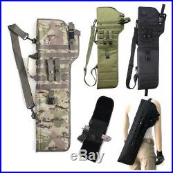 Tactical Rifle Scabbard Case Shotgun Shoulder Carry Bag Hunting Gun Holster