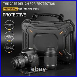 Tactical Safety Pistol Case Foam Padded Airsoft Military Waterproof Storage Box