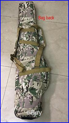 Tactical Shooting Hunting Bag Hand Carry Case 1.2m Rifle Gun Backpack Multicam