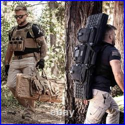 Tacticon Double Rifle Bag 2 Hard Rifles + 2 Pistols Tuckable Backpack Strap Tacticon Double Rifle Bag 2 Hard Rifles + 2 Pistols Tuckable Backpack Strap