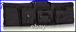 Tacticon Double Rifle Bag 2 Hard Rifles + 2 Pistols Tuckable Backpack Strap Tacticon Double Rifle Bag 2 Hard Rifles + 2 Pistols Tuckable Backpack Strap