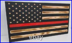 Thin Red Line Hidden Storage Box Gun Case Safe Firefighter Fathers Day Gift Thin Red Line Hidden Storage Box Gun Case Safe Firefighter Fathers Day Gift