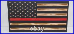 Thin Red Line Hidden Storage Box Gun Case Safe Firefighter Fathers Day Gift Thin Red Line Hidden Storage Box Gun Case Safe Firefighter Fathers Day Gift