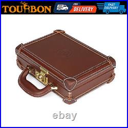 TOURBON Nylon Pistol Case - Padded Handgun Rug With Zipper 13.5" For Range & Transport