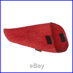 Tourbon Pistol Gun Safe Sock Silicone Hand Gun Case Soft Padded 3 Pack in Red