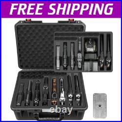 Travel-Friendly TSA Approved Gun Case Protects Up to 8 Handguns & 12 Magazines