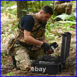 Travel-Friendly TSA Approved Gun Case Protects Up to 8 Handguns & 12 Magazines