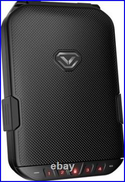 Travel Ready Handgun Case Waterproof, Lightweight with Lock & Security Cable