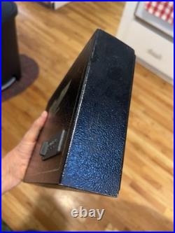Travelmate Vintage Handgun Safe with Cushioned Interior Lockable Gun Storage