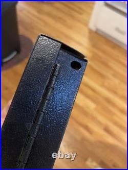 Travelmate Vintage Handgun Safe with Cushioned Interior Lockable Gun Storage