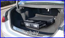 Under Bed Gun Safe Drawer Long Storage Case for Car Trunk Gun Pistol Storage