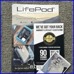VAULTEK LifePod 20 Full-Size Biometric Lockable Weatherproof Case with Black