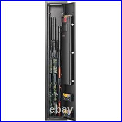 VEVOR Gun Safe Rifle Safe with Digital Keypad & Lock for 3 Rifles and 4 Pistols