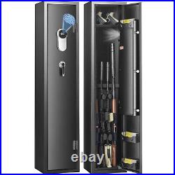 VEVOR Gun Safe Rifle Safe with Fingerprint Lock for 5 Rifles and 4 Pistols