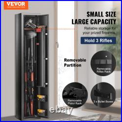 VEVOR Gun Safe Rifle Safe with Fingerprint/Smart Password Lock for 3/5/6 Rifles VEVOR Gun Safe Rifle Safe with Fingerprint/Smart Password Lock for 3/5/6 Rifles