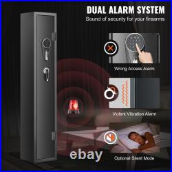 VEVOR Gun Safe Rifle Safe with Fingerprint/Smart Password Lock for 3/5/6 Rifles VEVOR Gun Safe Rifle Safe with Fingerprint/Smart Password Lock for 3/5/6 Rifles