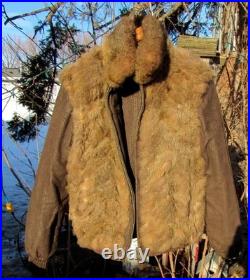 VINTAGE HAND TOOLED LEATHER PISTOL GUN CASE HORSE HEAD FLEECE LINED ZIPS 14 x 7