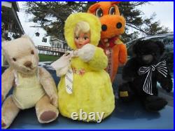 VINTAGE HAND TOOLED LEATHER PISTOL GUN CASE HORSE HEAD FLEECE LINED ZIPS 14 x 7