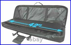 VISM Double Carbine Case 42 Tactical Dual Rifle Range Bag Shooting Hunting WLD