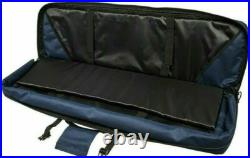 VISM Double Carbine Case 46 Dual Rifle Range Bag Shooting Hunting Tactical BLUE