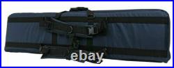 VISM Double Carbine Case 46 Dual Rifle Range Bag Shooting Hunting Tactical BLUE