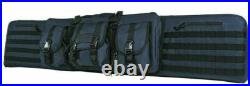VISM Double Carbine Case 52 Dual Rifle Range Bag Shooting Hunting Tactical BLUE