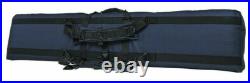 VISM Double Carbine Case 52 Dual Rifle Range Bag Shooting Hunting Tactical BLUE