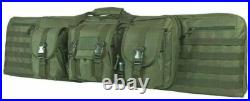 VISM Double Carbine Case 52 Dual Rifle Range Bag Shooting Hunting Tactical ODG