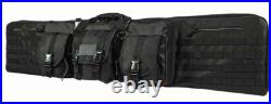 VISM Double Carbine Case 55 Tactical Dual Rifle Range Bag Shooting Hunting BLK VISM Double Carbine Case 55 Tactical Dual Rifle Range Bag Shooting Hunting BLK