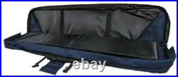 VISM Double Carbine Case 55 Tactical Dual Rifle Range Bag Shooting Hunting BLUE