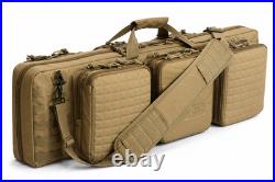 VOODOO The Beast Double Sided Deluxe 42 Padded TWO RIFLE Weapons Case