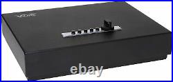 V-Line Top Draw Locking Tactical Gun Storage Box, Black